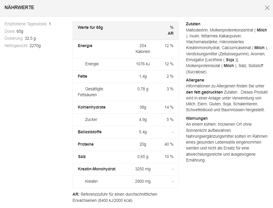 BioTech USA Hypermasse – 2270 g
