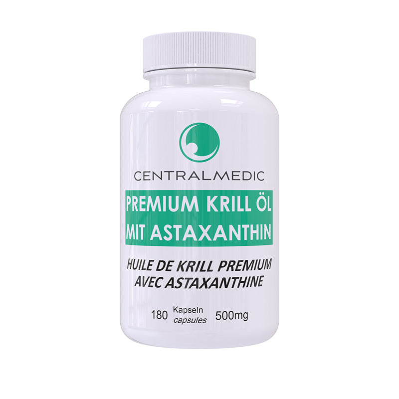 Krill Öl Kapseln + Astaxanthin