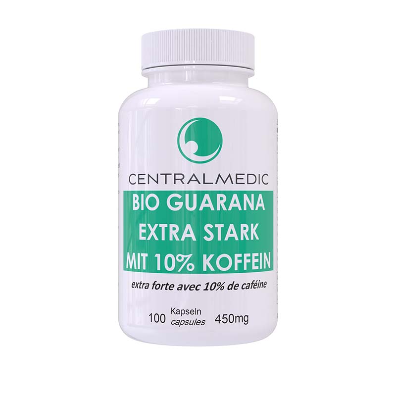 BIO Guarana Extrakt 100 Kapseln à 450mg