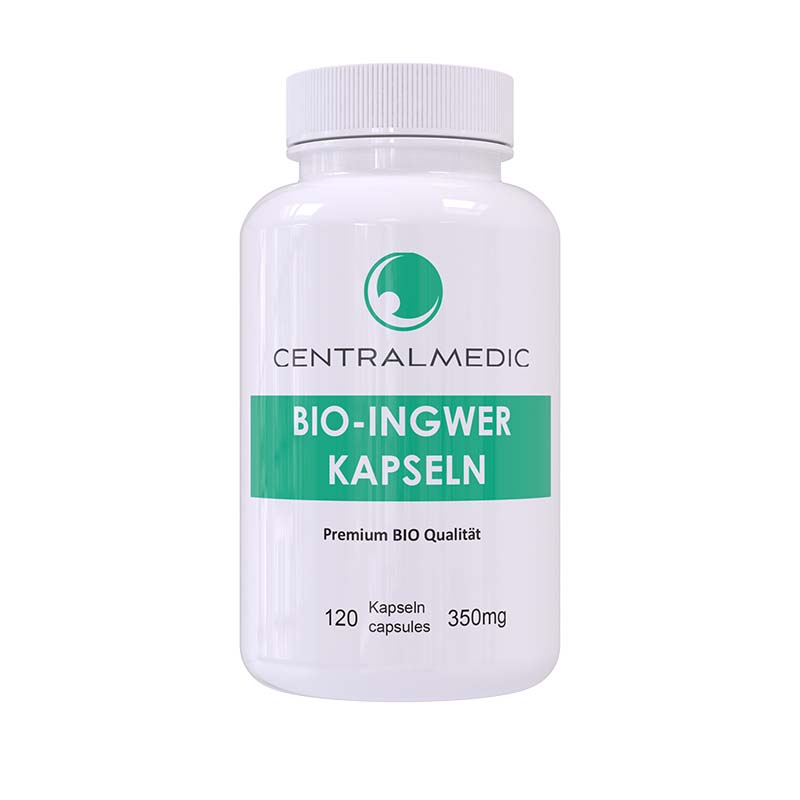 BIO-Ingwer, 120 Kapseln à 350mg