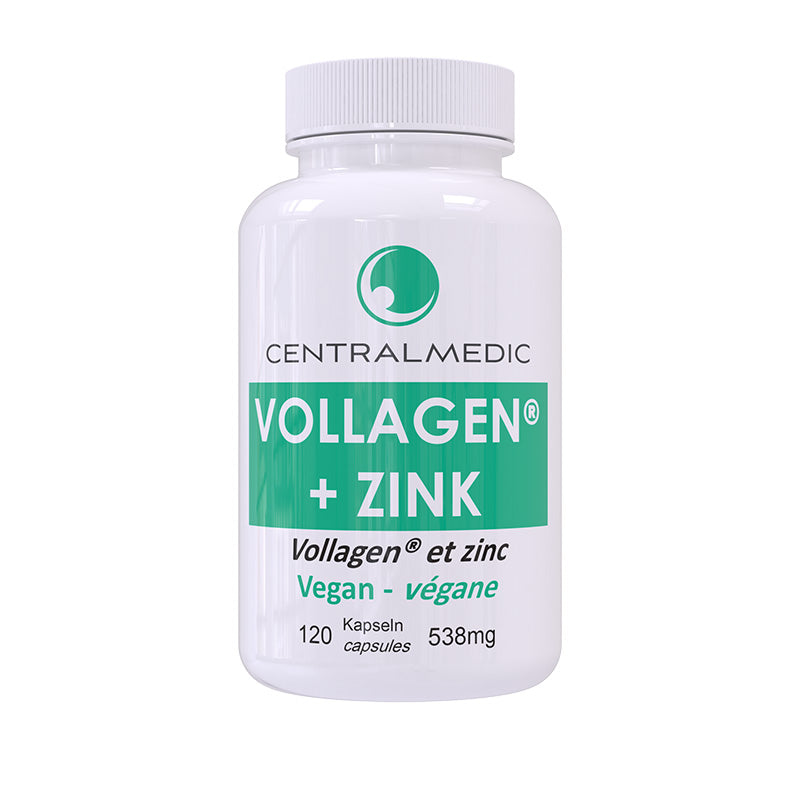 Vollagen® + Zink 100% pflanzlich, 120 Kapseln à 538mg