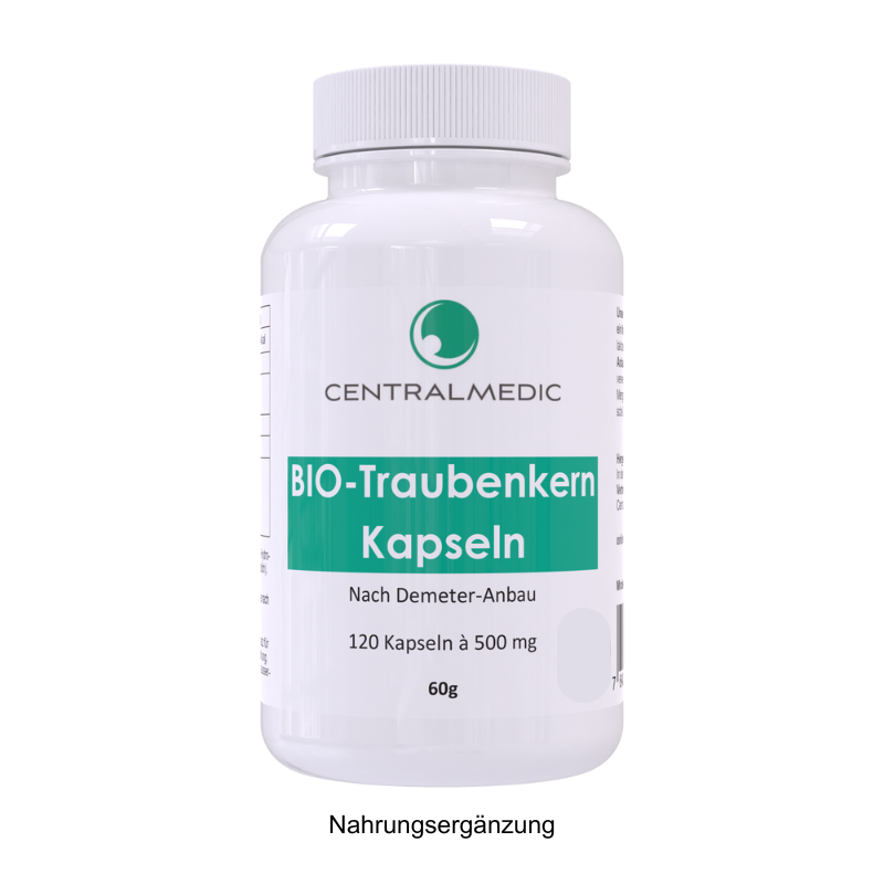 Traubenkernkapseln OPC - nach Demeter - 120 Kapseln à 500mg