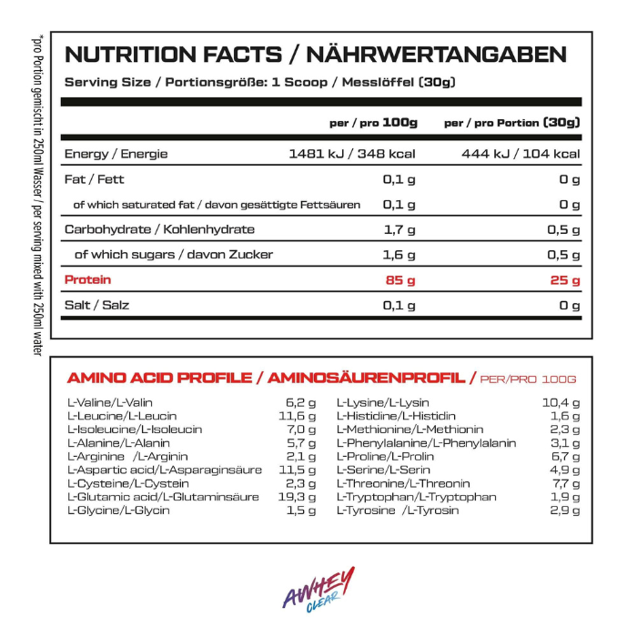 Vast Clear Whey Protein