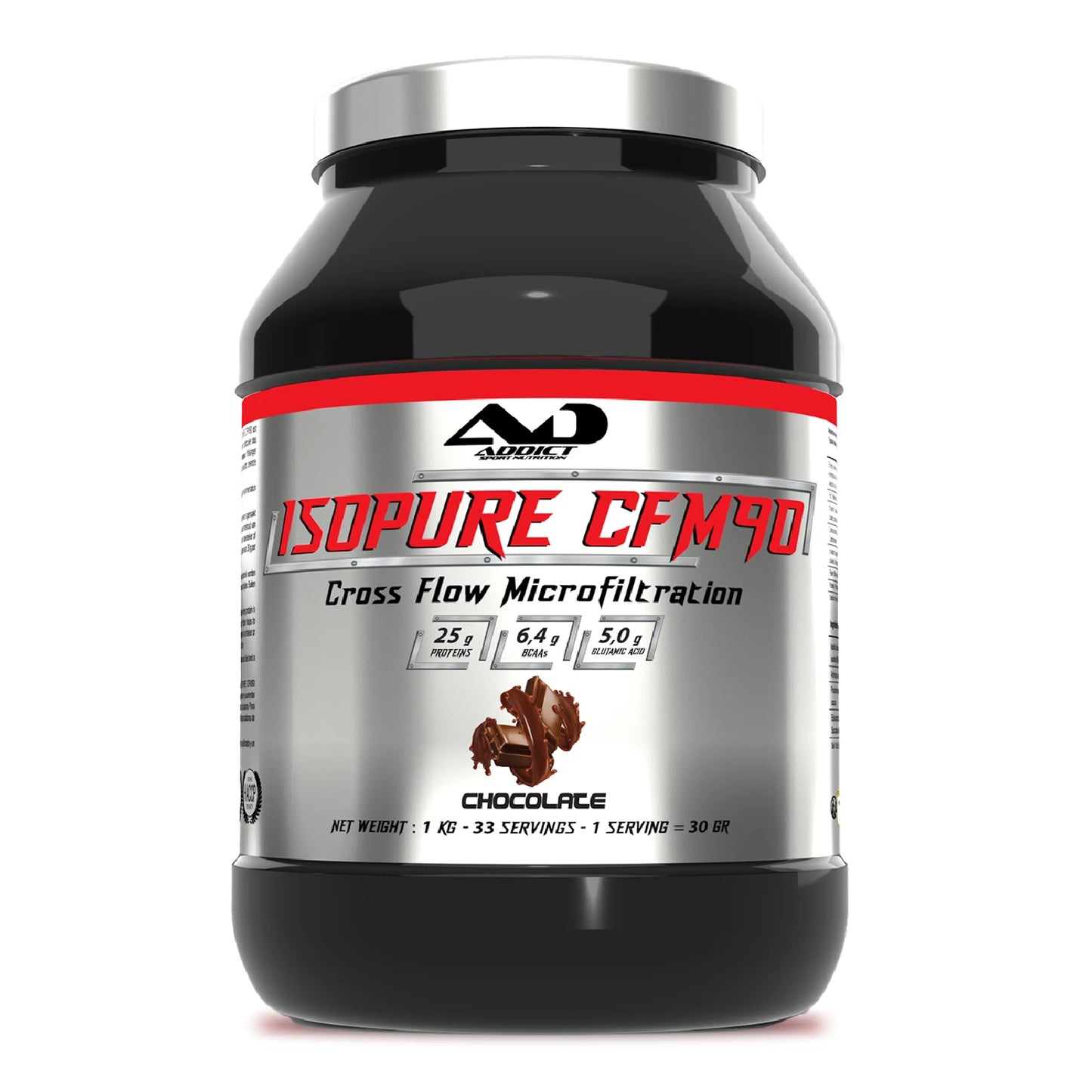 Süchtige Sporternährung Isopure CFM 90 - (1000 g Dose)