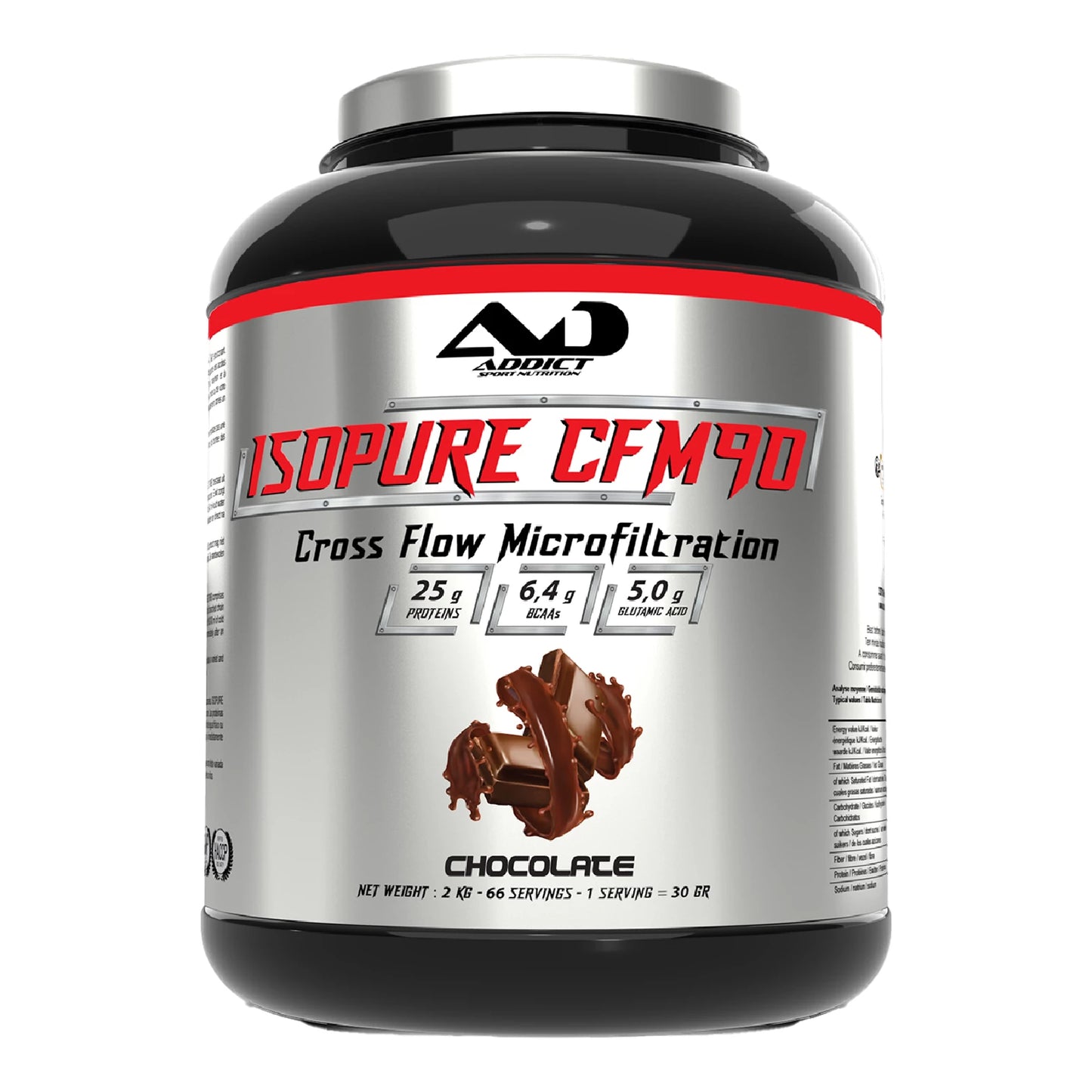 Süchtige Sporternährung Isopure CFM 90 - (2000 g Dose)