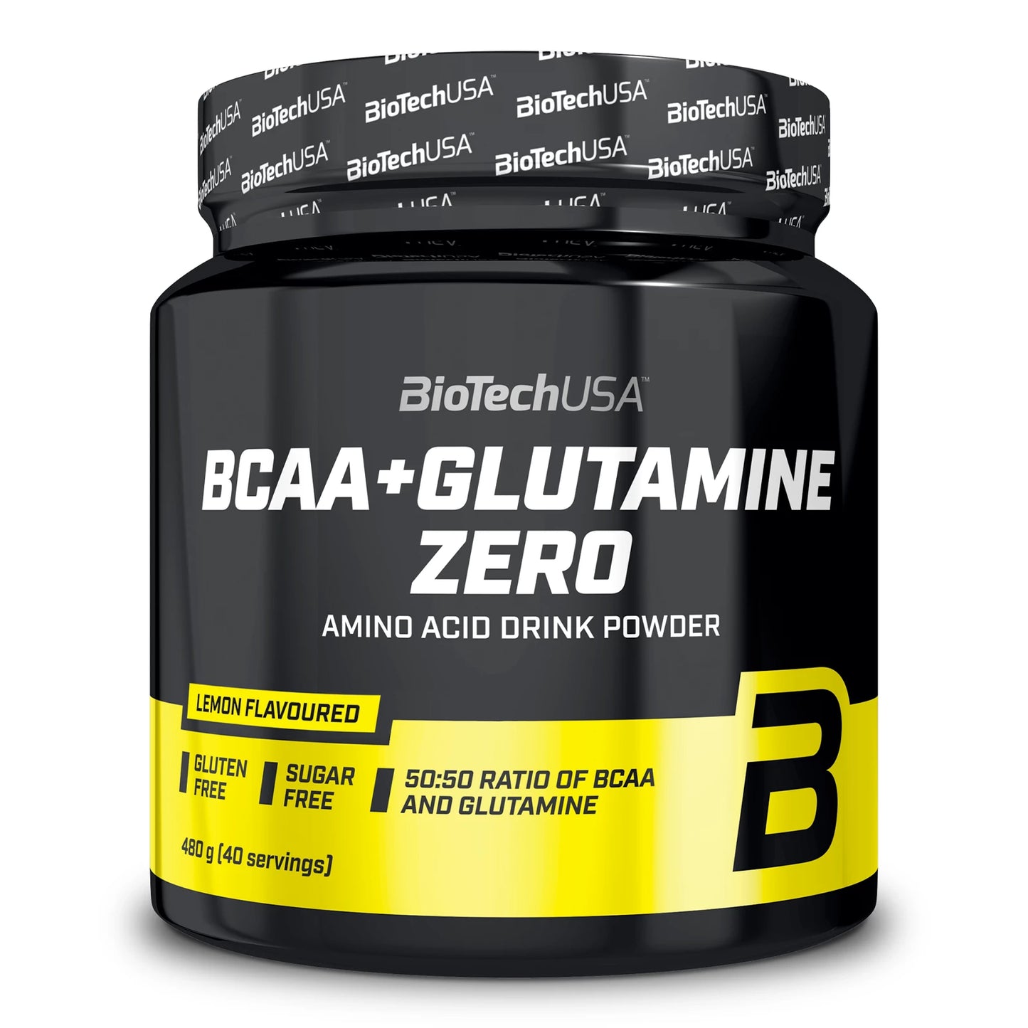 BioTech USA BCAA+Glutamin Null – (480 g Dose)