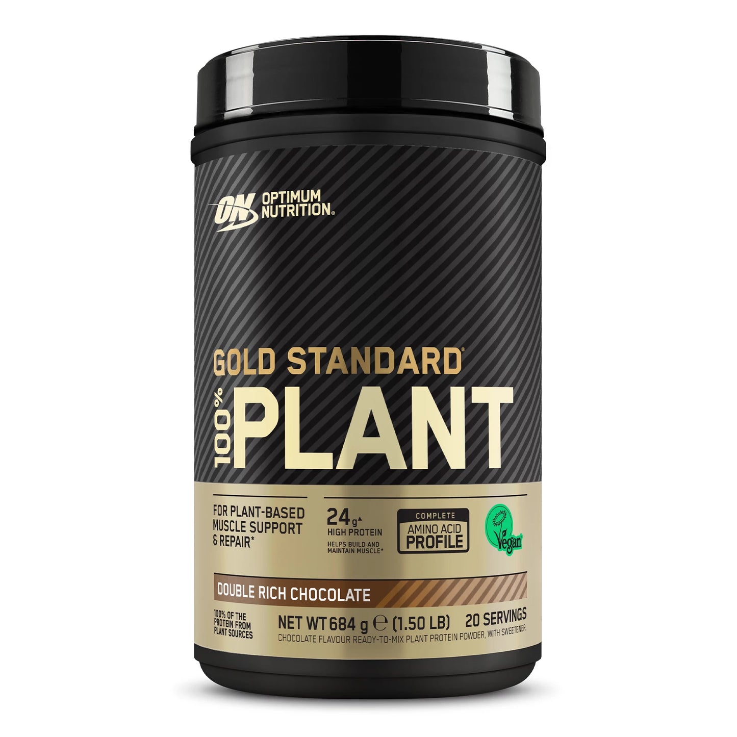 Optimum Nutrition Gold Standard 100 % pflanzlich – (684 g Dose)