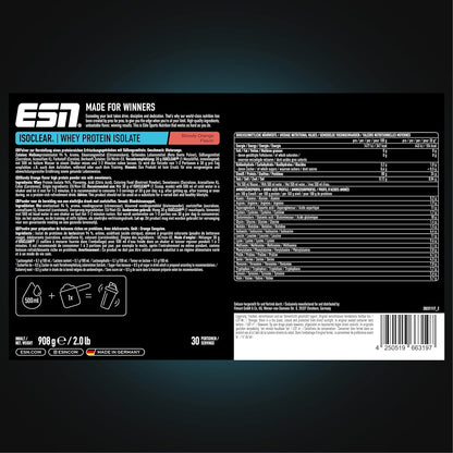 ESN Isoclear Whey Isolate (908G Dose)