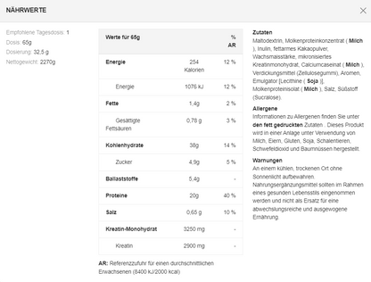 BioTech USA Hypermasse – 2270 g