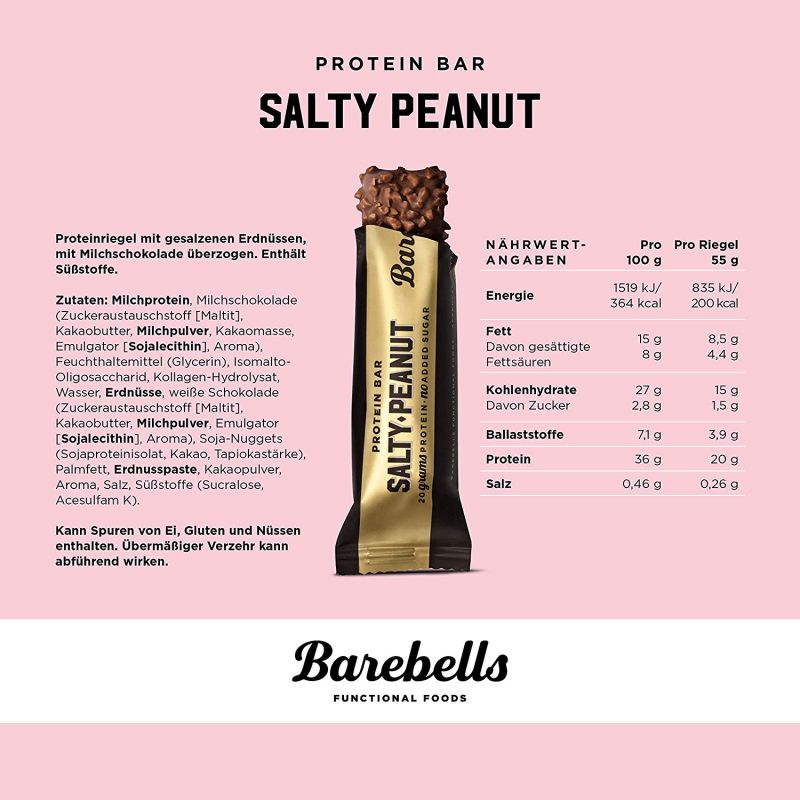 Barebells Protein Bar (12 x 55g)