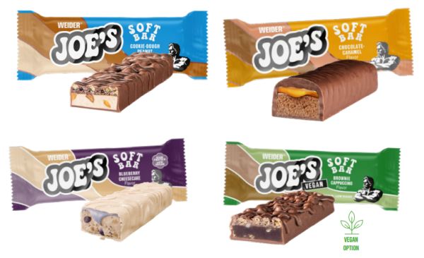 Weider Joe's Soft Bar 12 Riegel à 50g