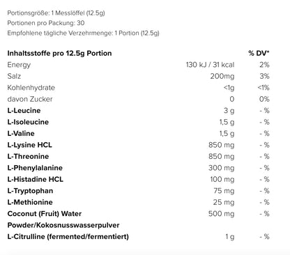 VAST Total Amino (357g Dose)