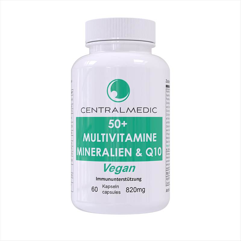 50+ Multivitamine & Mineralien & Q10 - Das Multitalent