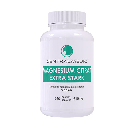 Magnesium DiCitrat extra stark, 250 Kapseln à 610 mg
