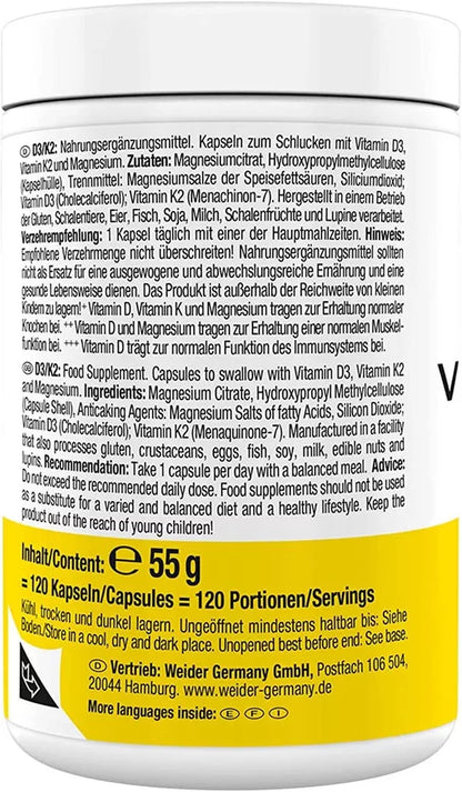 Weider Vitamin D3 + K2