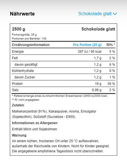 MyProtein Impact Whey Isolat – 2500 g